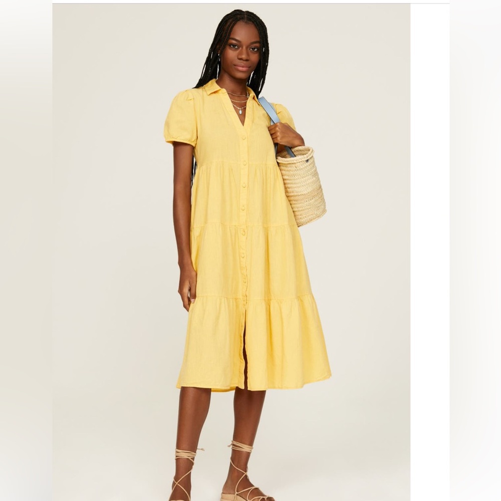 Area Stars Bella Dress yellow XS